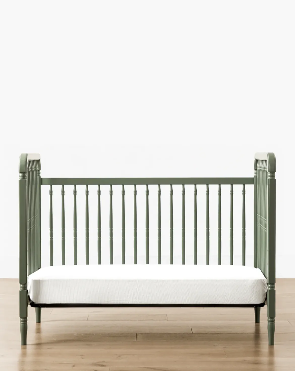 Liberty Namesake 3-in-1 Convertible Spindle Crib w/Toddler Bed Conversion Kit