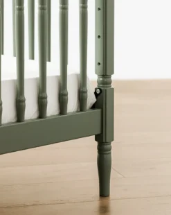 Liberty Namesake 3-in-1 Convertible Spindle Crib w/Toddler Bed Conversion Kit