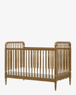 Liberty Namesake 3-in-1 Convertible Spindle Crib with Toddler Bed Conversion Kit
