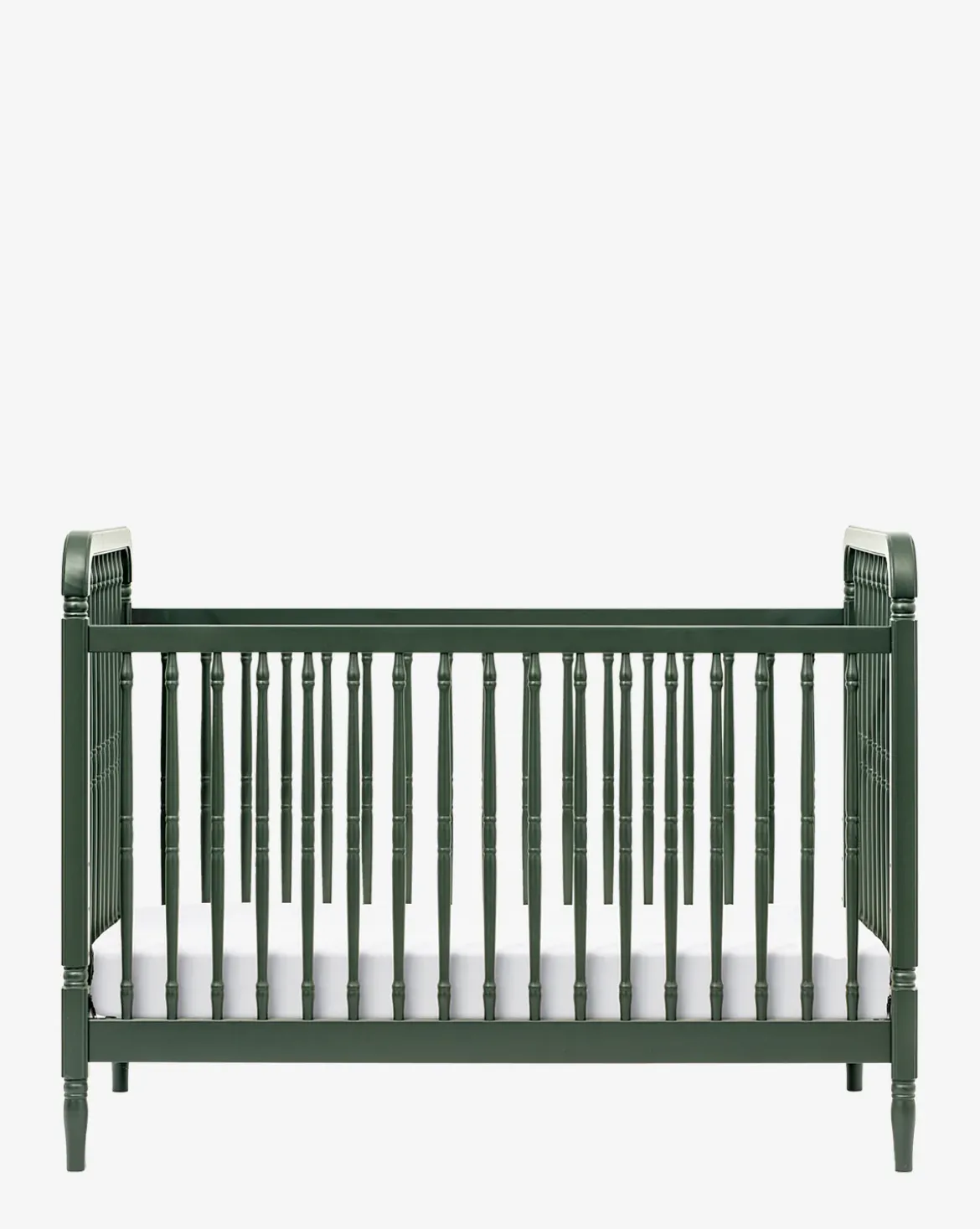 Liberty Namesake 3-in-1 Convertible Spindle Crib with Toddler Bed Conversion Kit