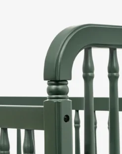 Liberty Namesake 3-in-1 Convertible Spindle Crib with Toddler Bed Conversion Kit