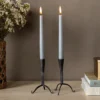 Light Gray Taper Candles (Set of 12)