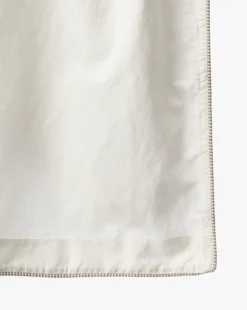 Lillian Shower Curtain with Striped Ties