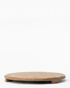 Mango Wood Carved Pedestal