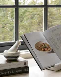 Marble Cookbook Stand