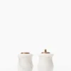 Marble Salt & Pepper Shakers (Set of 2)