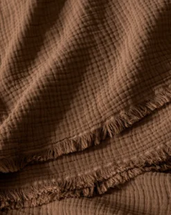 Marinella Oversized Waffle Throw
