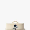 Mary Hand-Painted Butter Dish