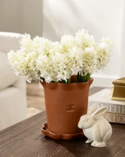 McGee & Co. Terracotta Ripple Planter
