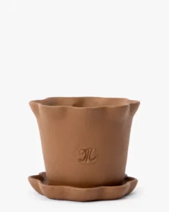 McGee & Co. Terracotta Ripple Planter