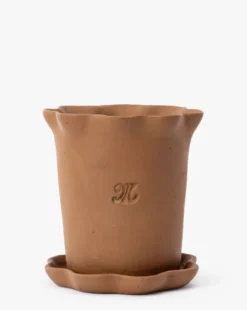 McGee & Co. Terracotta Ripple Planter