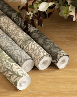 Morris & Co. x McGee & Co. Blackthorn Wallpaper