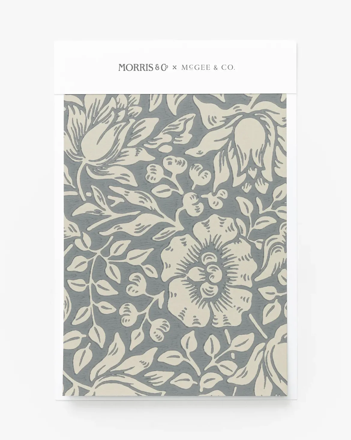 Morris & Co. x McGee & Co. Mallow Wallpaper Swatch