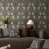 Morris & Co. x McGee & Co. Pimpernel Ink Wallpaper