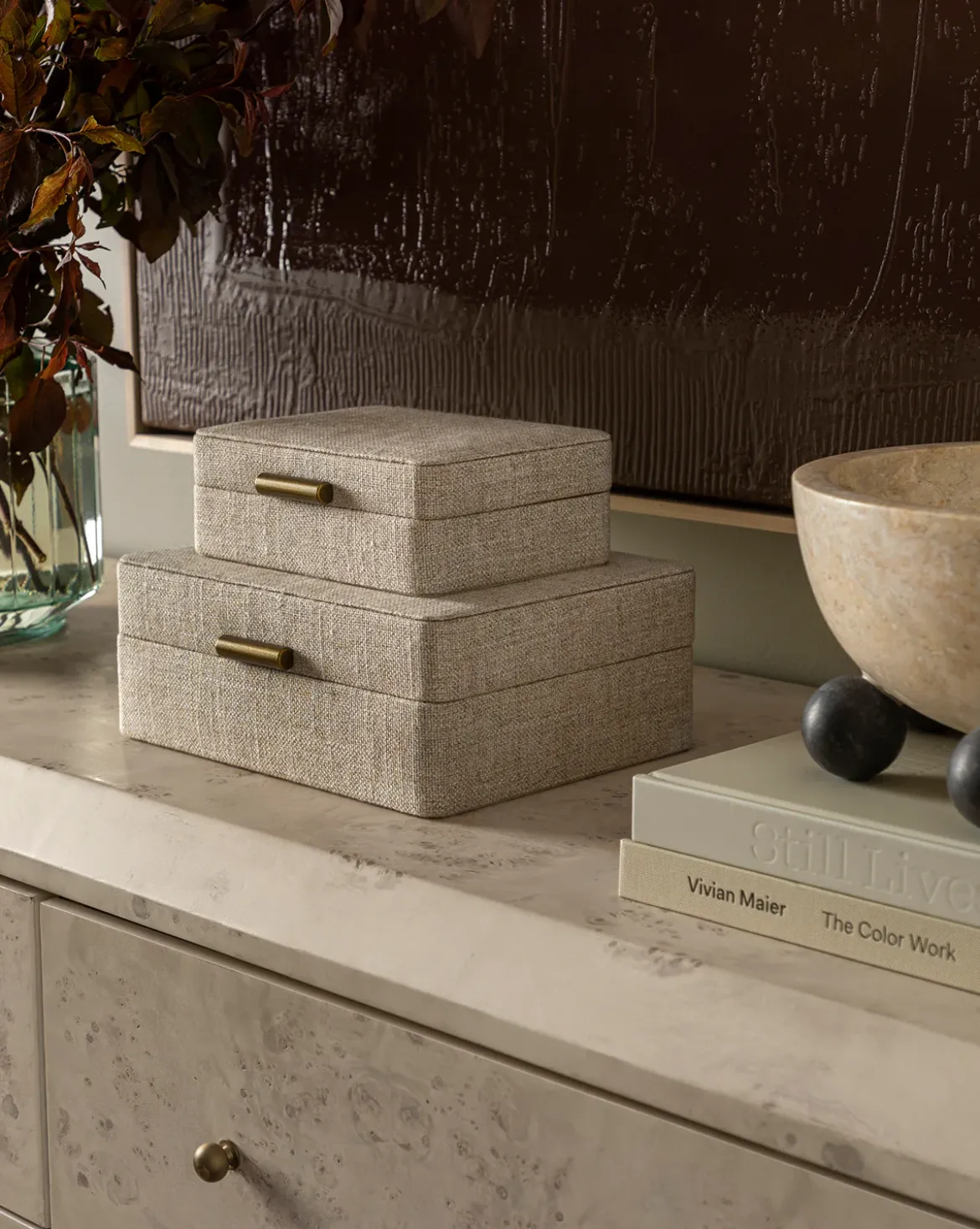 Natural Fabric Box