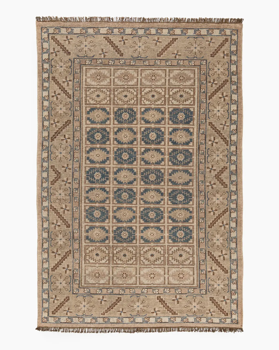 Nunez Hand-Knotted Wool Rug