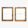 Oliver Burl 8x10 Frames (Set of 2)