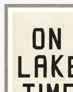 On Lake Time