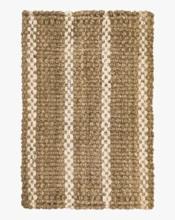 Panama Stripe Handwoven Jute Rug
