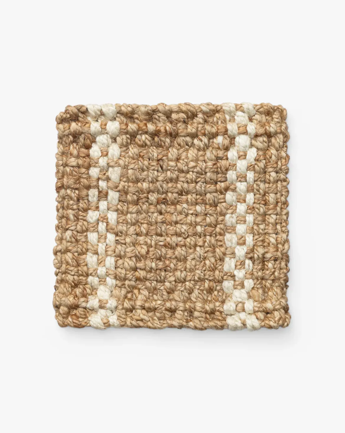 Panama Stripe Handwoven Jute Rug