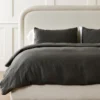 Penelope Gray Linen Duvet Cover