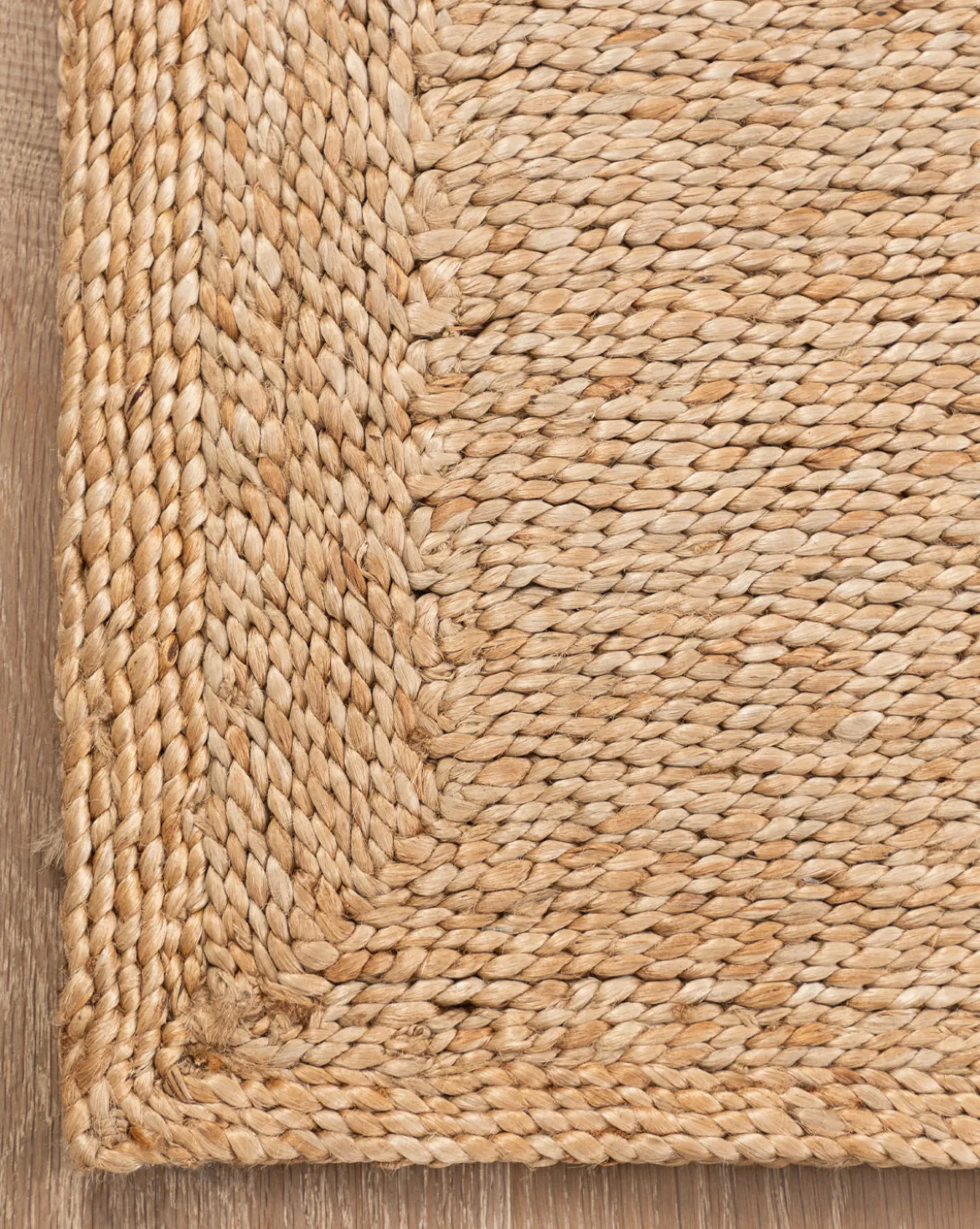 Pieced Handwoven Jute Rug