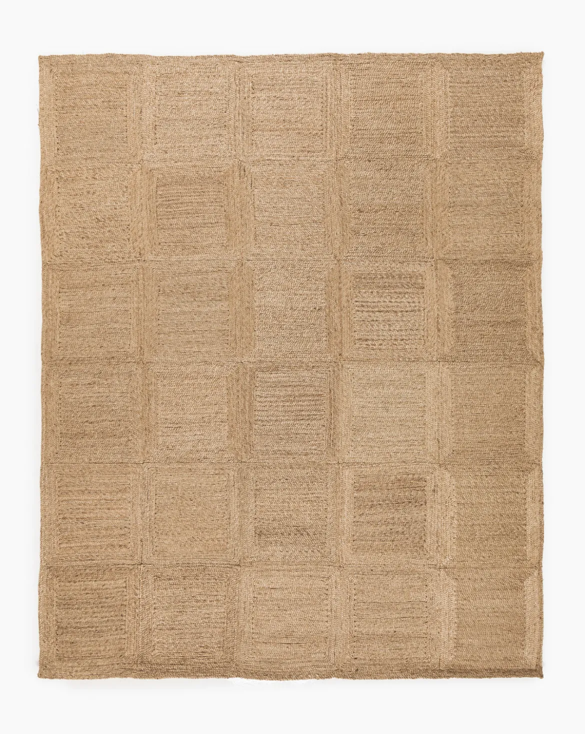 Pieced Handwoven Jute Rug