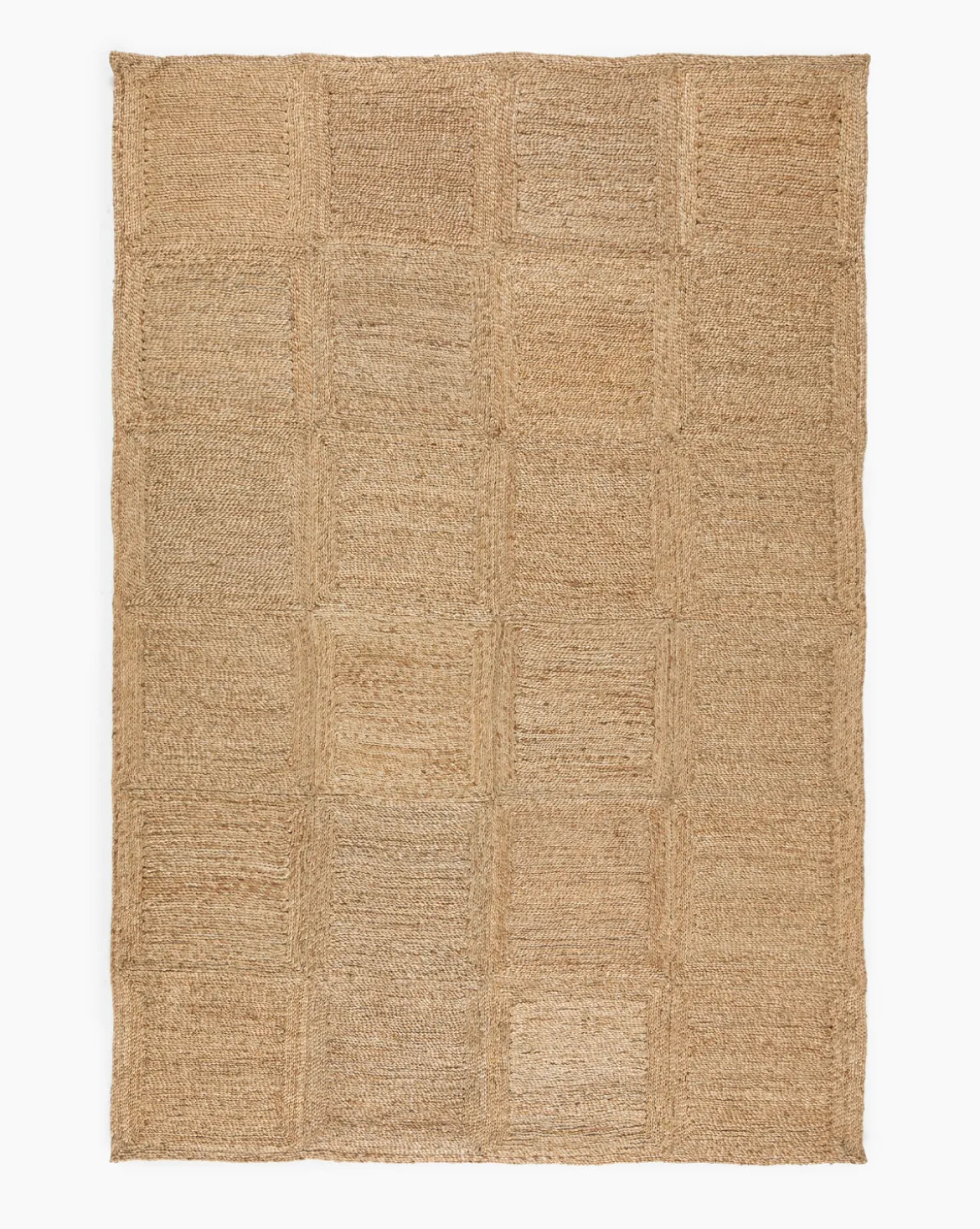 Pieced Handwoven Jute Rug