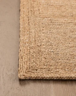 Pieced Handwoven Jute Rug