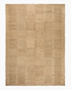 Pieced Handwoven Jute Rug