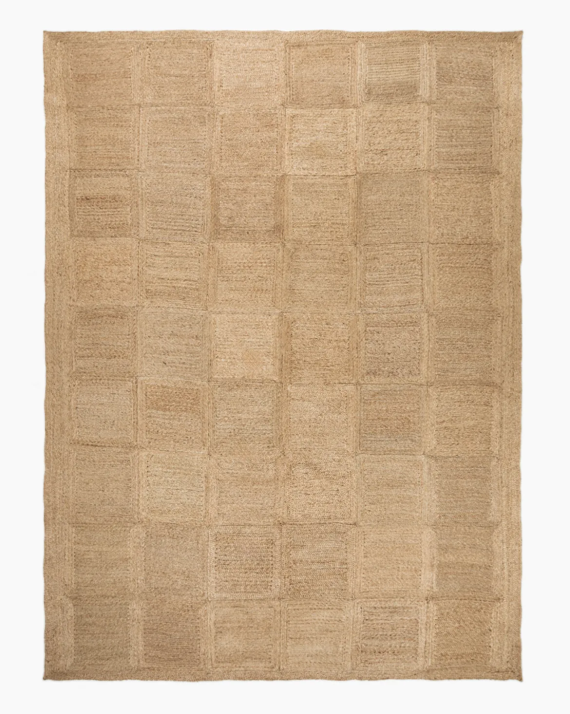 Pieced Handwoven Jute Rug