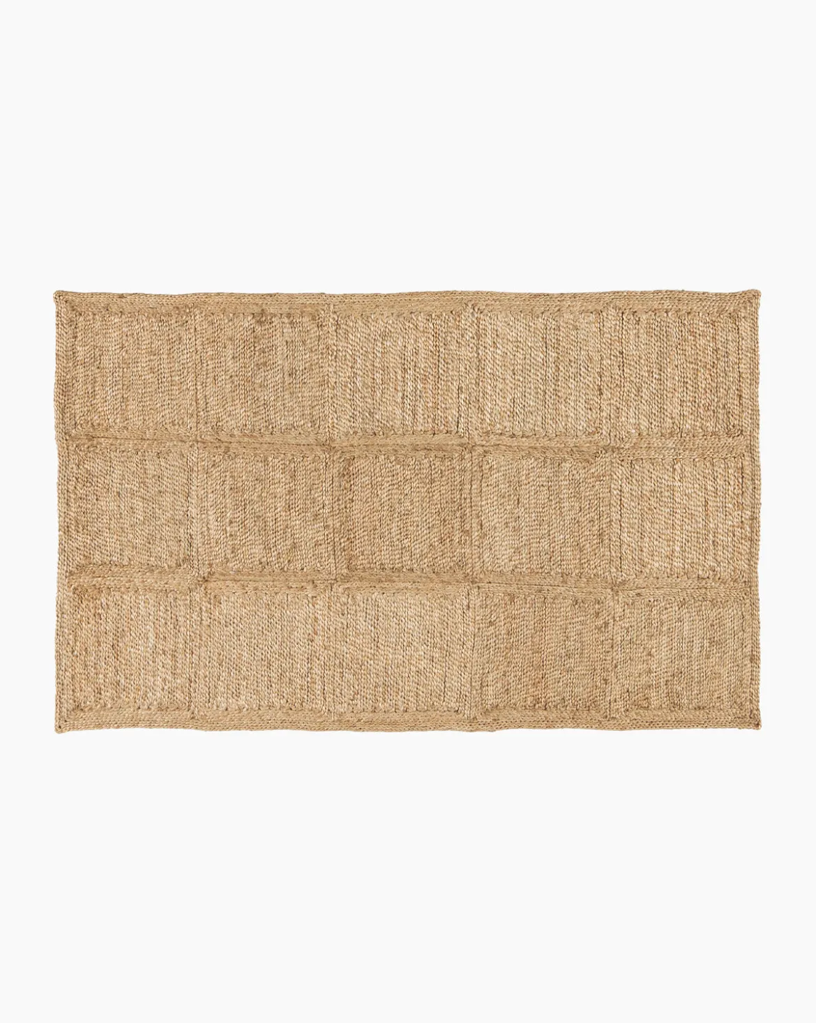Pieced Handwoven Jute Rug