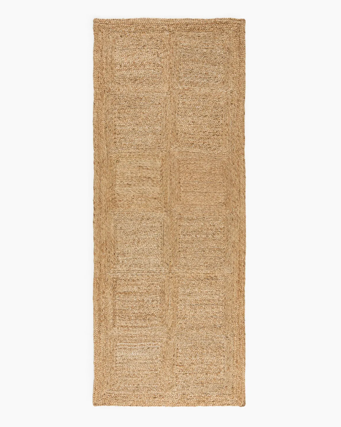 Pieced Handwoven Jute Rug