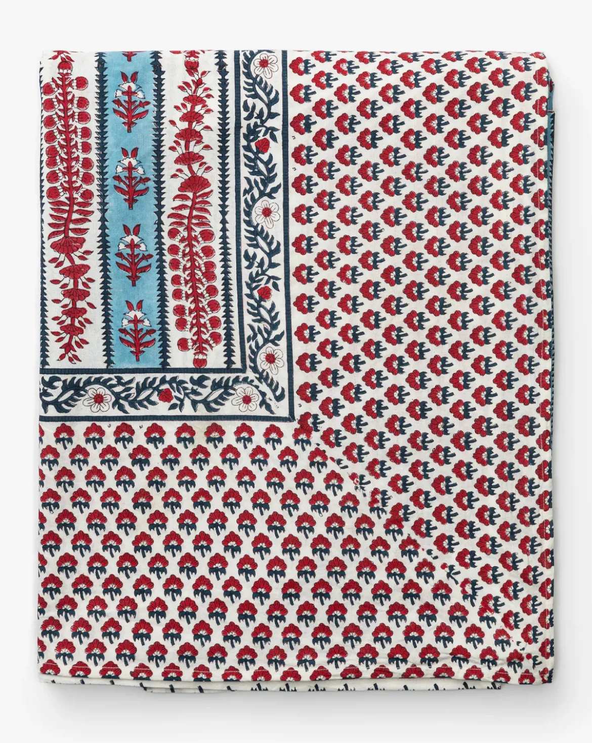 Provence Red & Blue Tablecloth