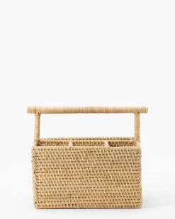 Rattan Utensil Caddy