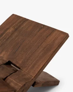 Reclaimed Wood Book Display