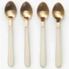 Resin Handled Cocktail Spoons (Set of 4)