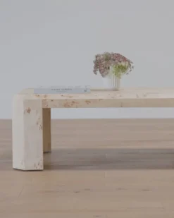Rocio Burl Coffee Table