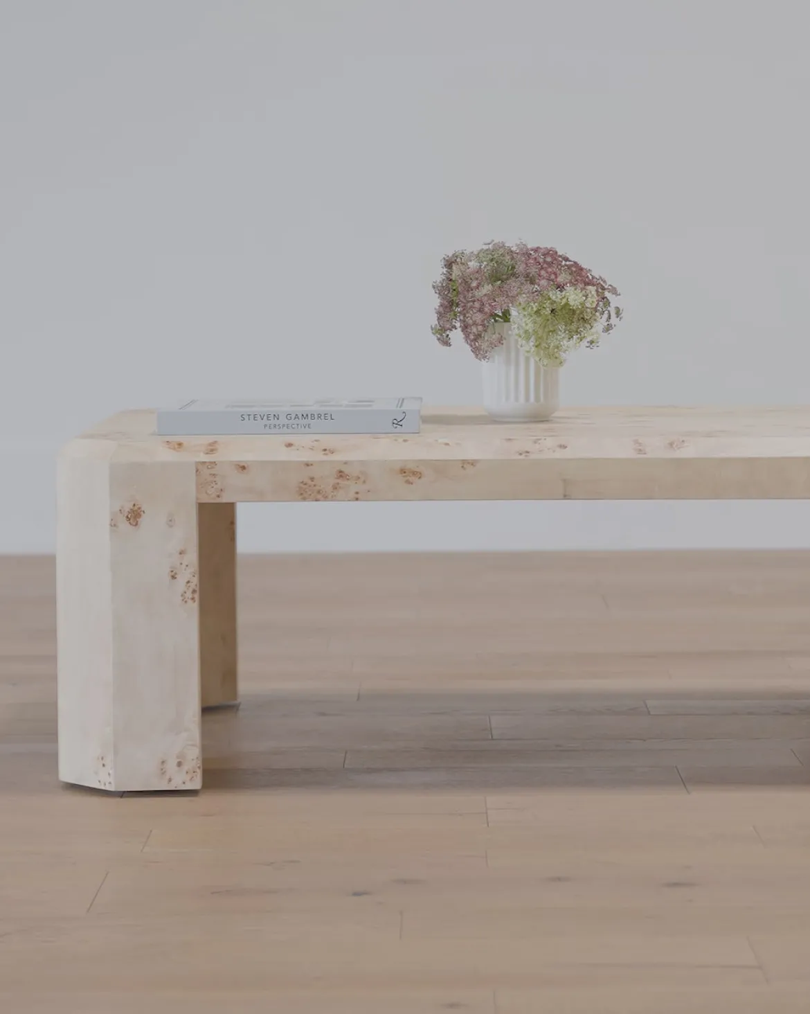 Rocio Burl Coffee Table
