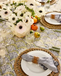 Romi Block Print Tablecloth