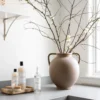 Rounded Dual Handled Vase