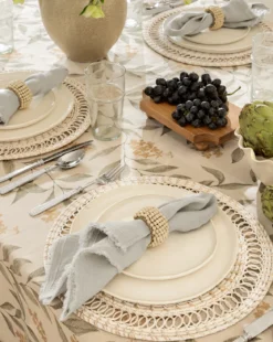 Round Rattan Placemat