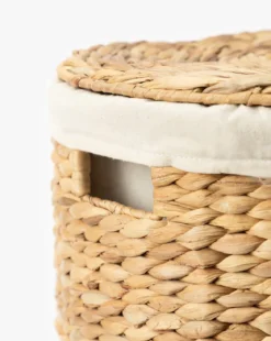 Round Water Hyacinth Basket
