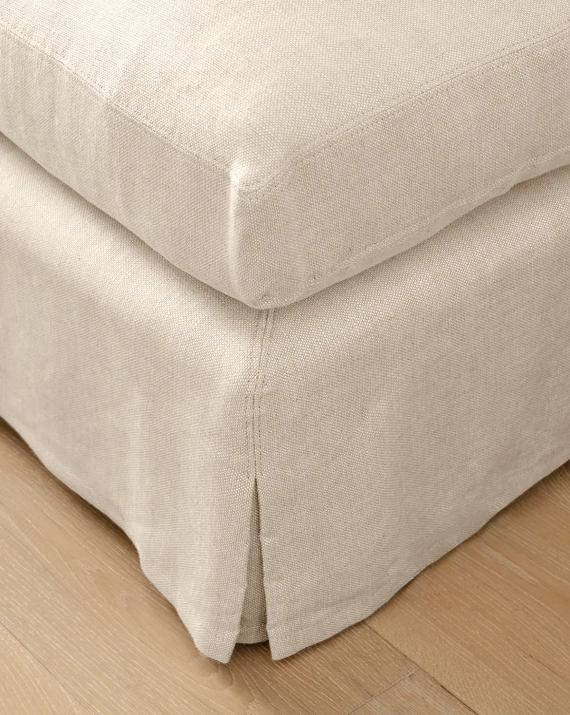 Rowan Slipcovered Sofa Chaise Sectional