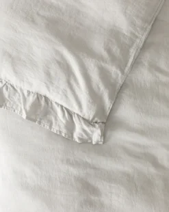 Ruffle Linen Duvet Cover
