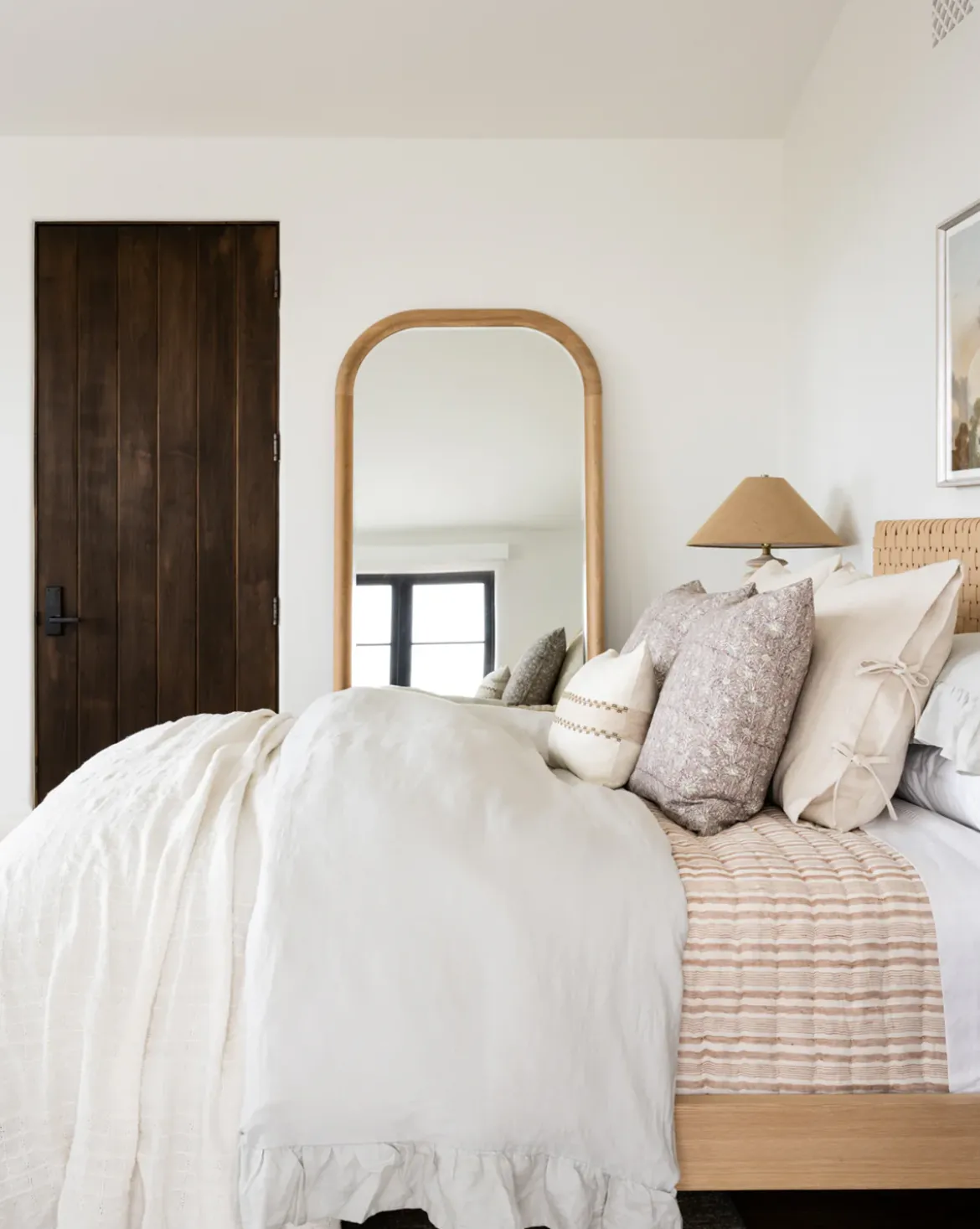 Ruffle Linen Duvet Cover