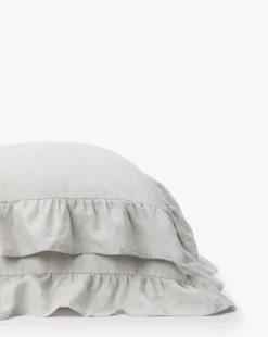 Ruffle Linen Shams (Set of 2)