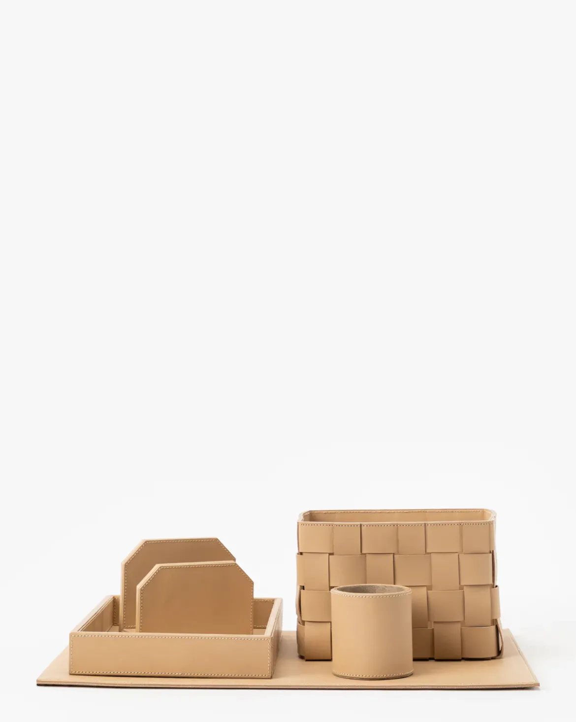 Rupert Leather Bin