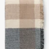 Sabina Plaid Throw