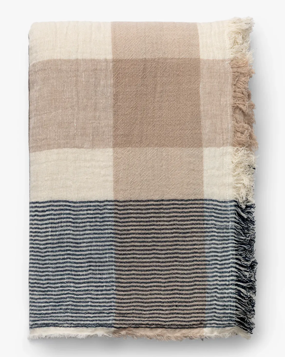 Sabina Plaid Throw